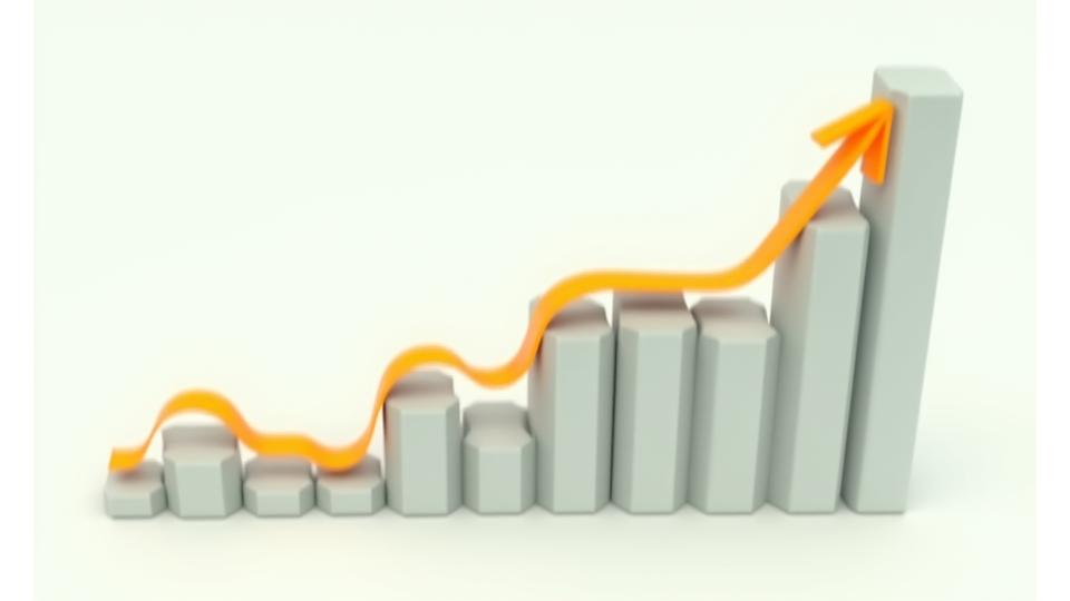 投資回収とコスト削減のグラフ